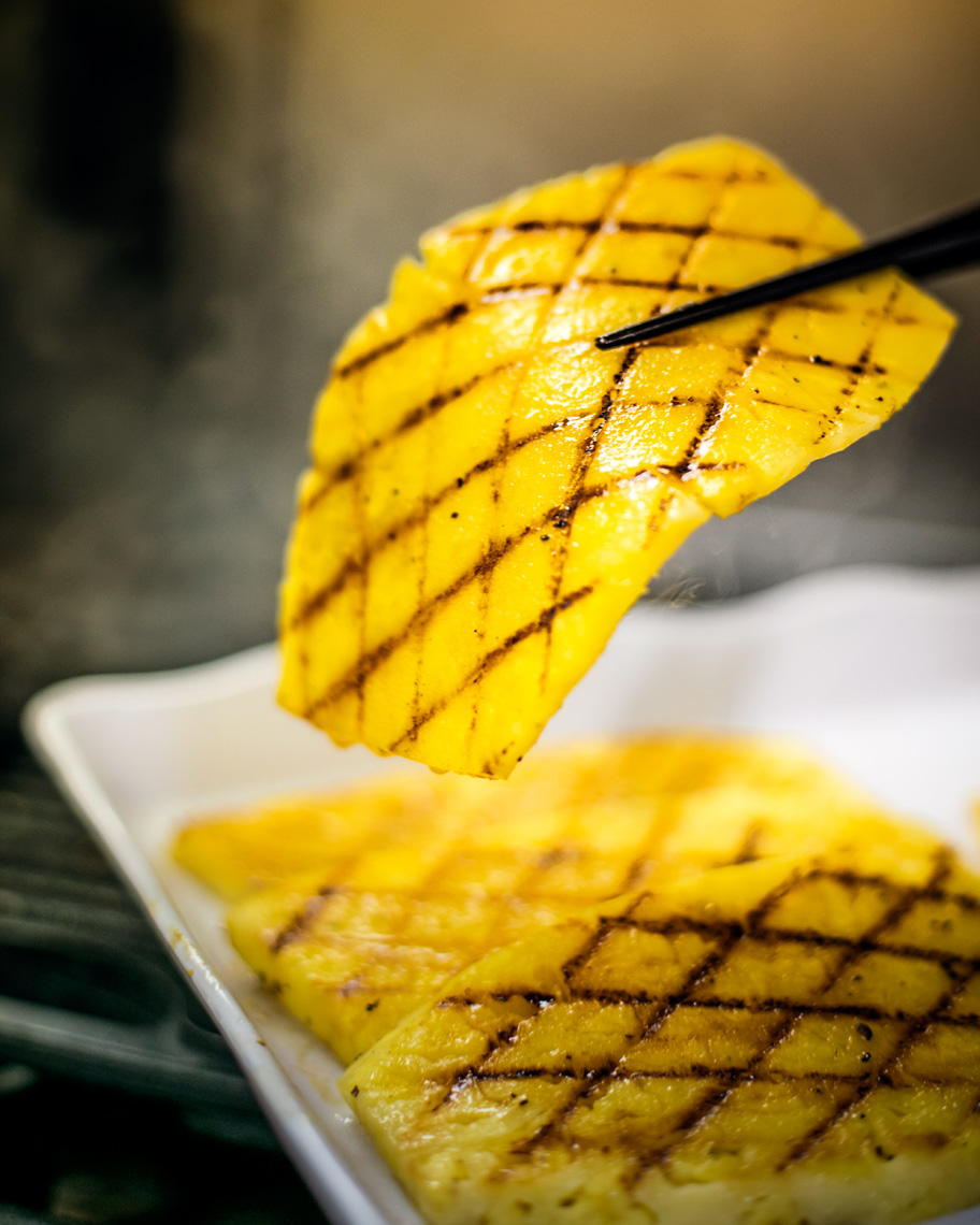 Grilled-Pineapple-Detail-at-Oakland-Community-College-Culinary-Department-Social-Media-Video-Production-Scott-Stewart-Photography_60A9300
